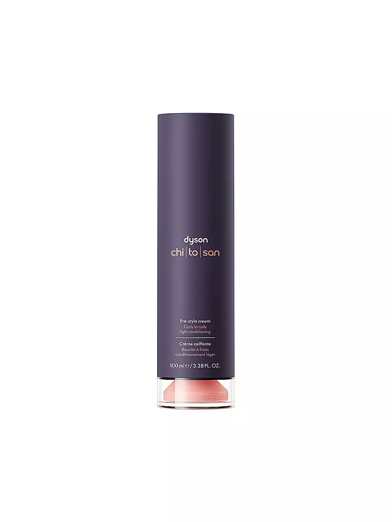 DYSON | dyson Chitosan Crème Pré-Coiffante Soin Léger 100ml Cheveux Bouclés / Frisés | lila