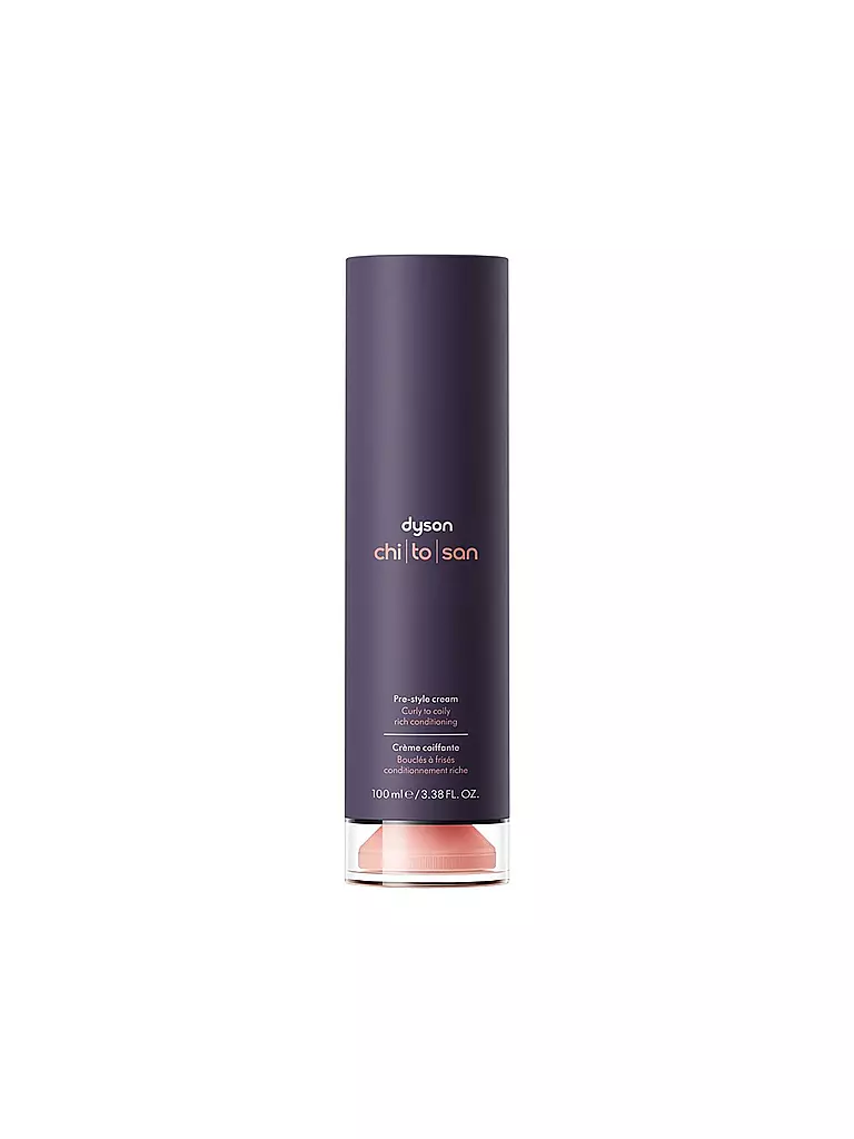 DYSON | dyson Chitosan Crème Pré-Coiffante Soin Riche 100ml Cheveux Bouclés / Frisés | lila