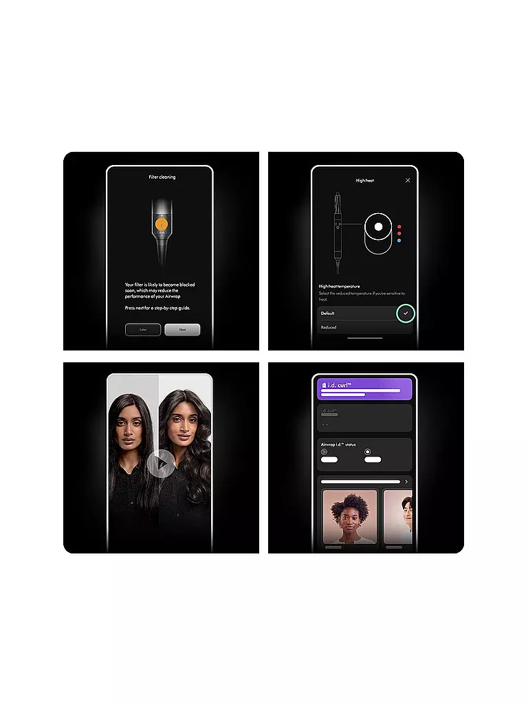 DYSON | Styler capillaire - dyson Airwrap™ i.d. Cer. Patina/Topaze | 