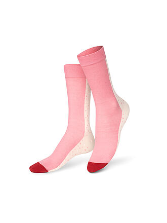 EAT MY SOCKS | Chaussettes 36-45 STRAWBERRY CUPCAKE rose