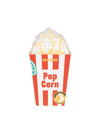 EAT MY SOCKS | Chaussettes 36-45 POP CORN jaune rouge blanc