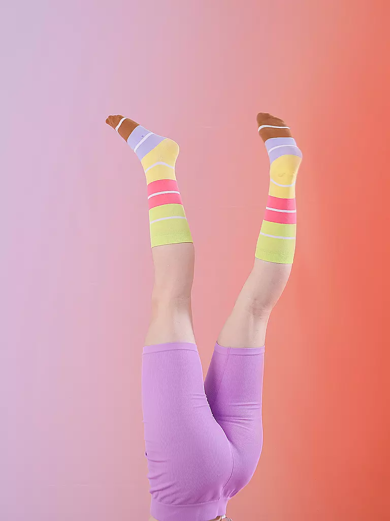 EAT MY SOCKS | Chaussettes 36-45 BON MACARON lilagelbruen | 