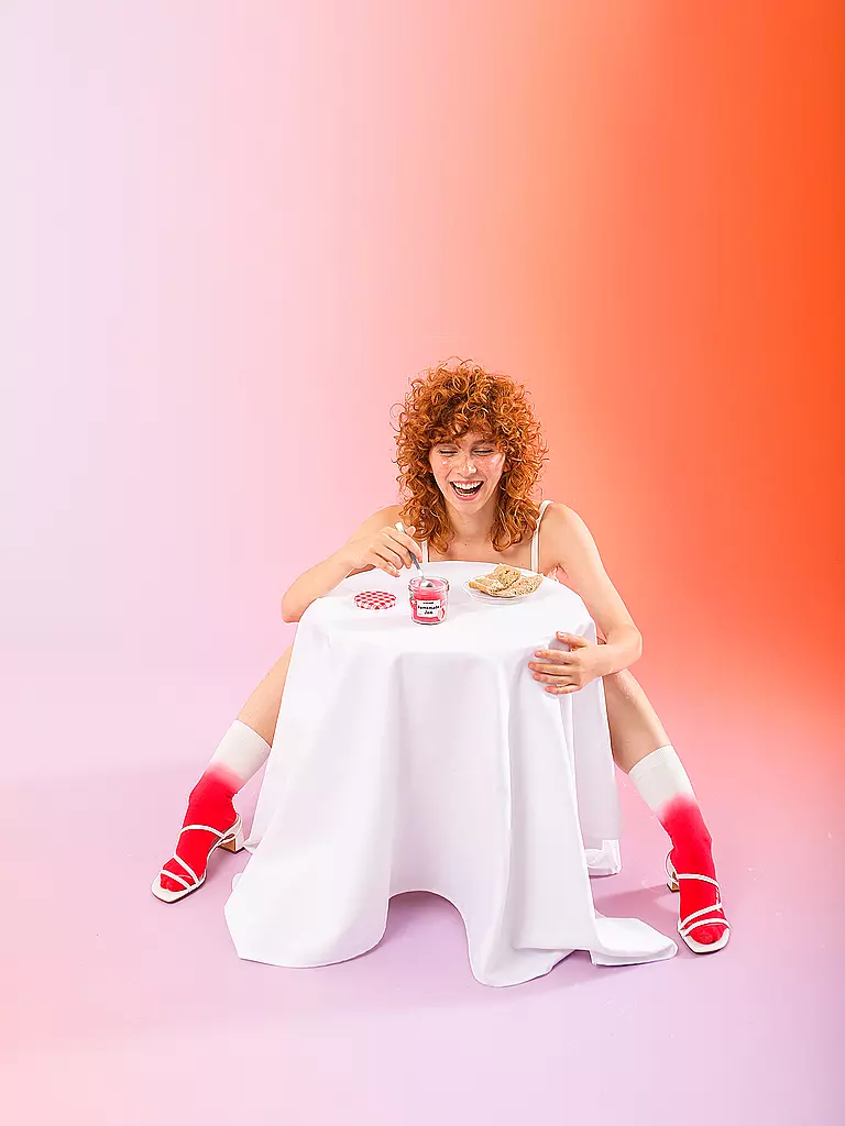EAT MY SOCKS | Chaussettes 36-45 CONFITURE MAISON FRAISE | 