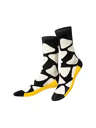 EAT MY SOCKS | Chaussettes 36-45 CRUNCHY NACHOS noir et blanc | Noir