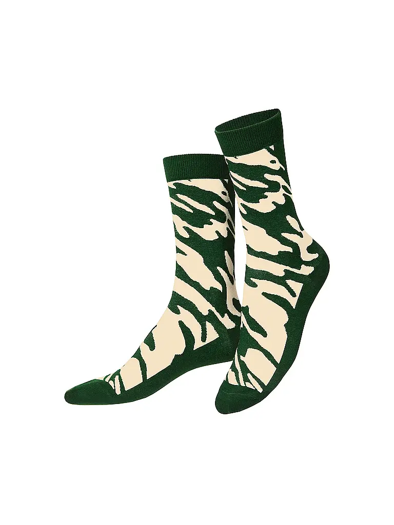 EAT MY SOCKS | Chaussettes 36-45 FIZZY BUBBLES | dunkelgrün