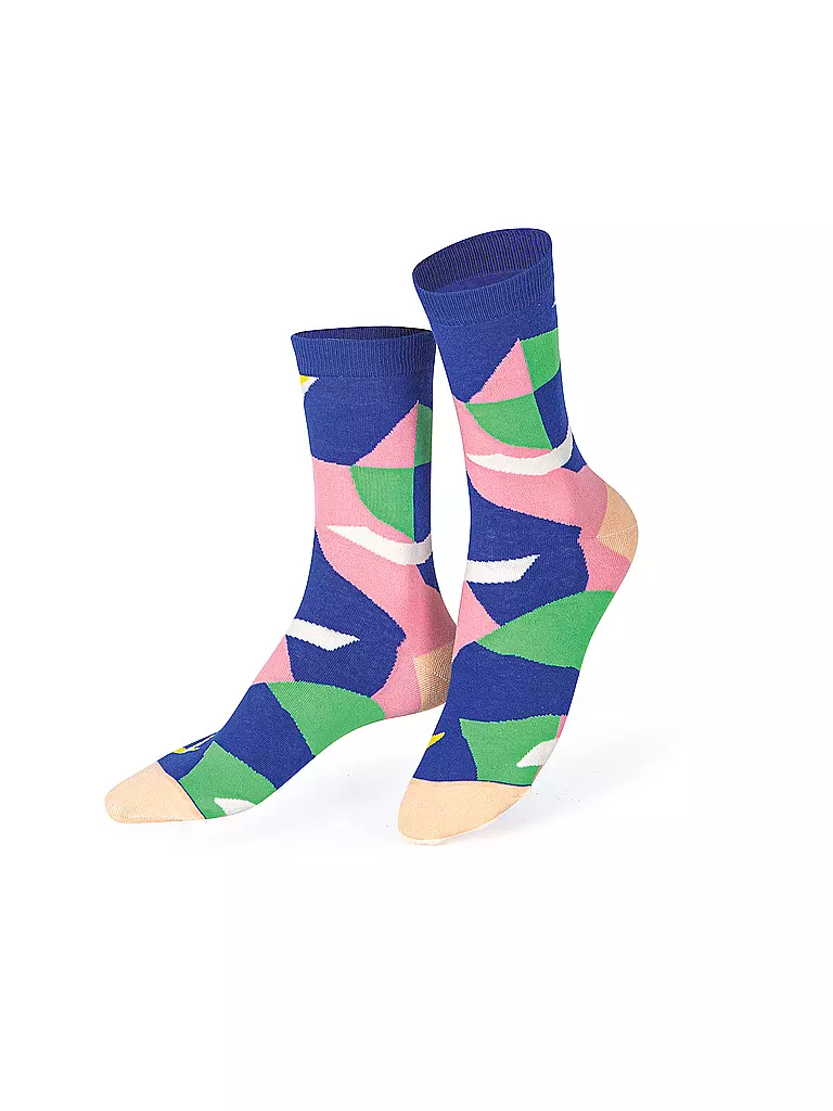 EAT MY SOCKS | Chaussettes 36-45 lot de 3 FRESH EGGS  BleuVertRose | bunt