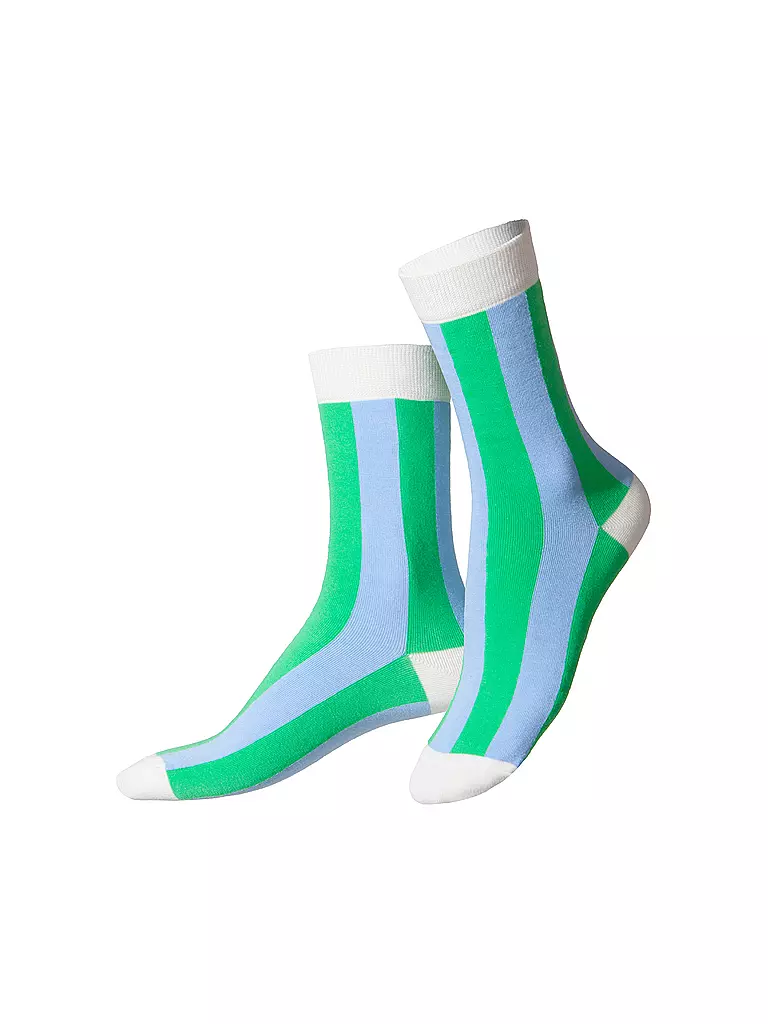 EAT MY SOCKS | Chaussettes 36-45 SODA LIME vert bleu | bunt