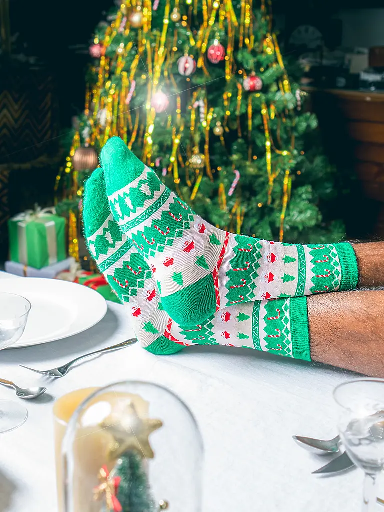 EAT MY SOCKS | Chaussettes 36-45 XMAS JUMPER | 