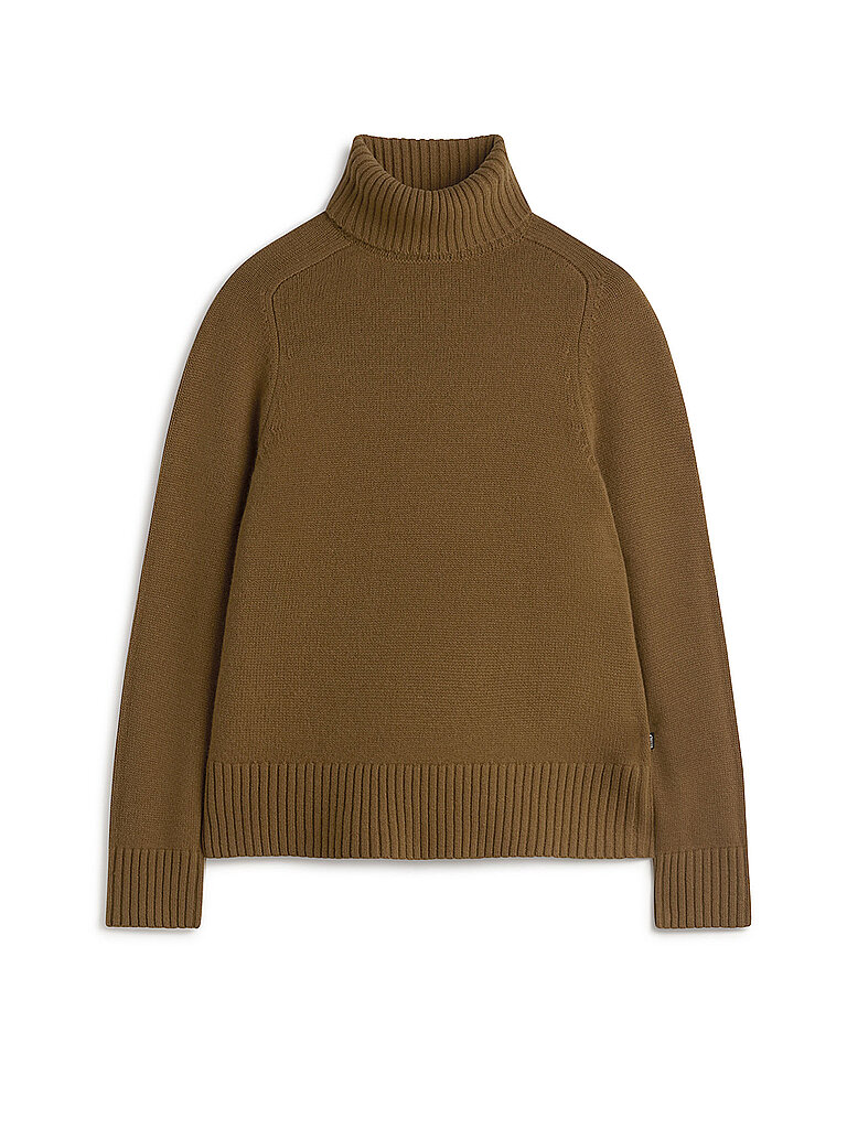 ECOALF Caqui Turtleneck Sweater Camel XL 3