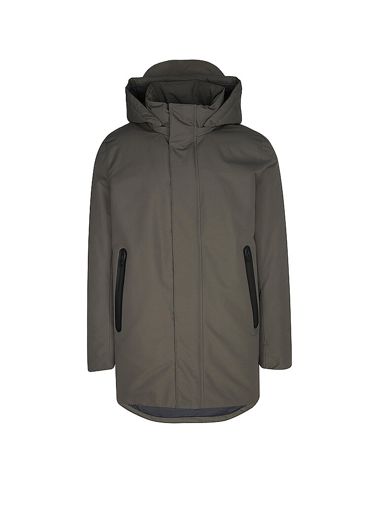 Ecoalf Parka PARKOALF olive XXL