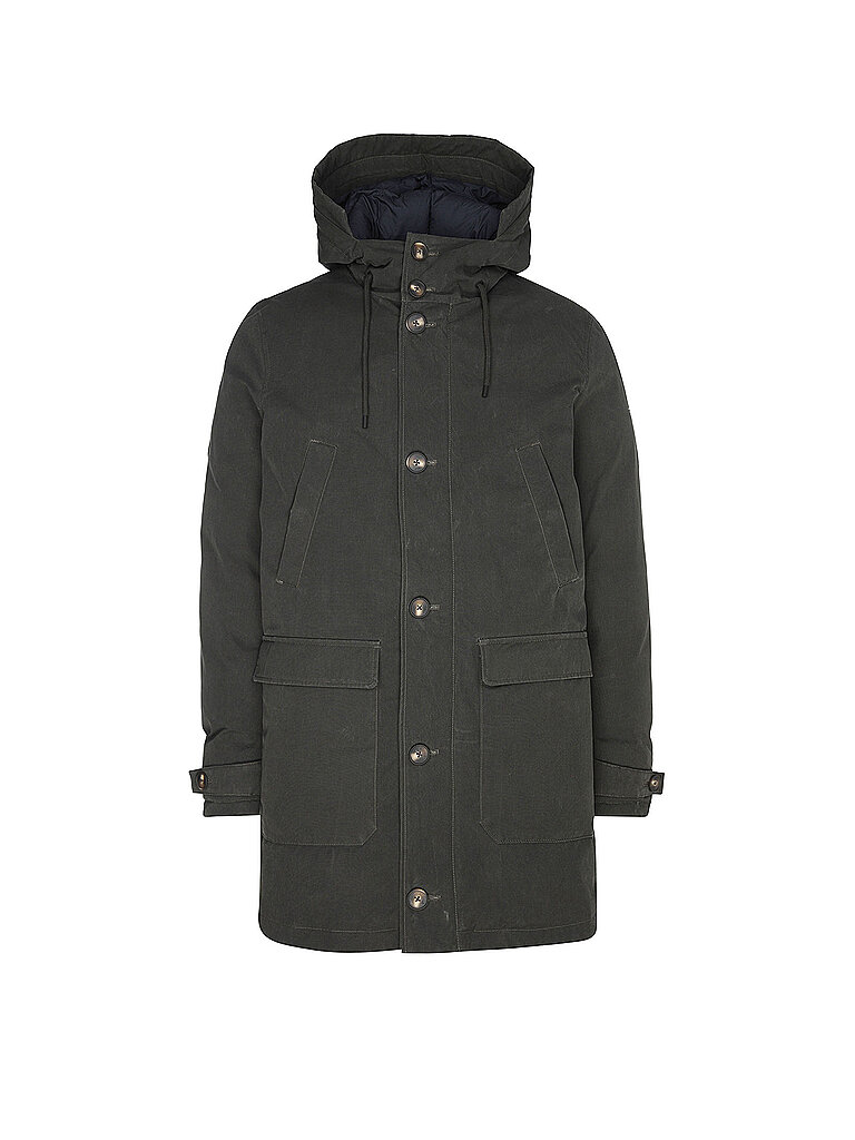 Ecoalf Parka TASKA vert foncé S
