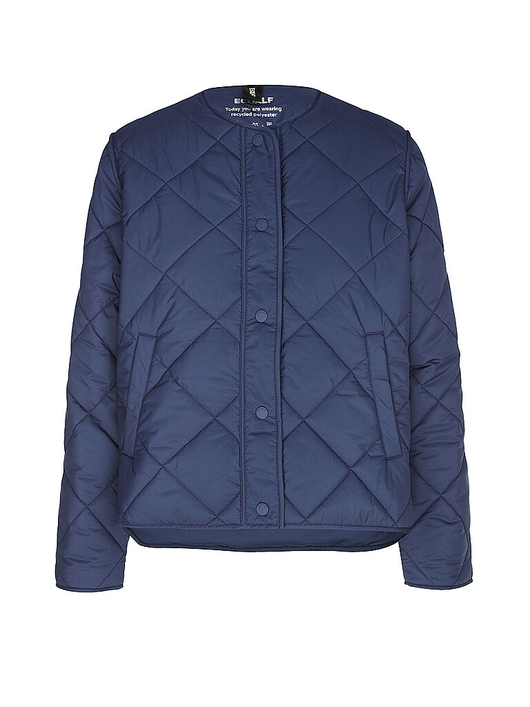 Veste matelassée légère bleu marine XS