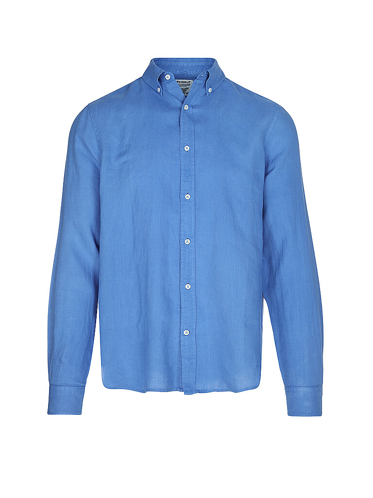 Ecoalf Chemise en lin bleu L