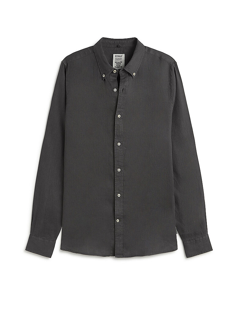 Ecoalf Chemise en lin gris M