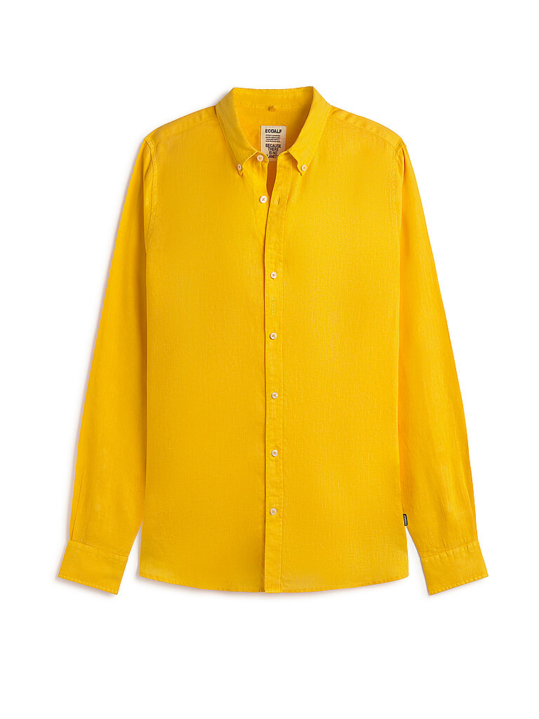 Ecoalf Chemise en lin jaune S