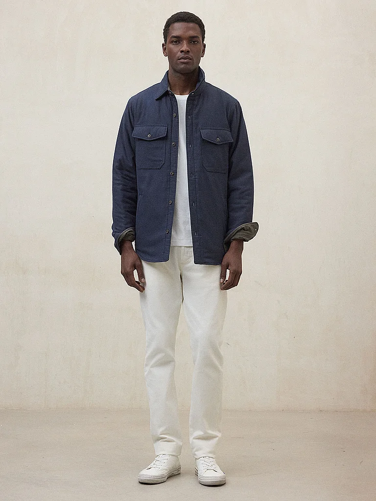 Ecoalf Julio Overshirt Deep Navy L 4