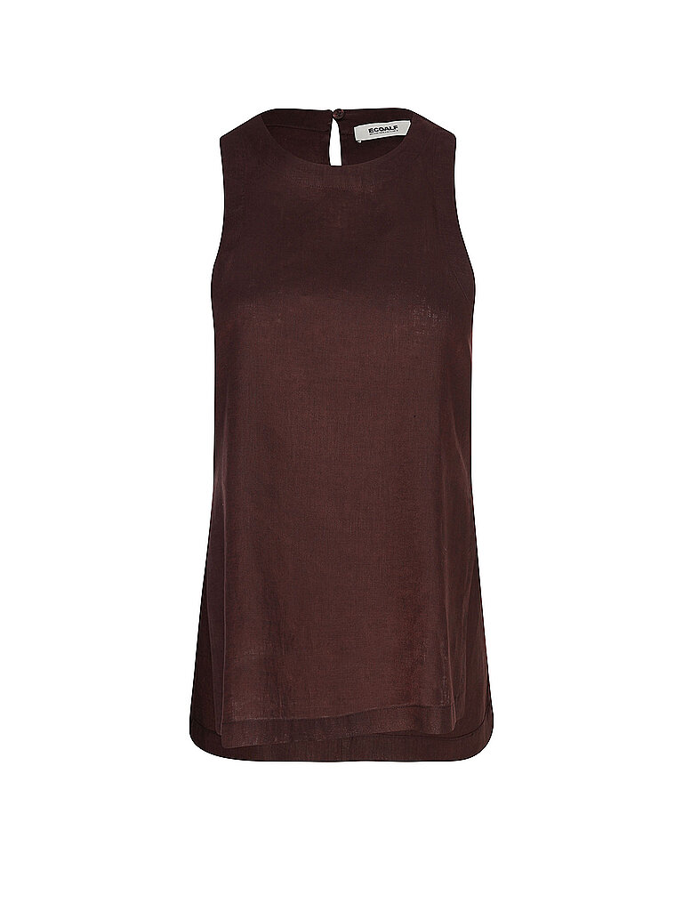 Ecoalf Blouse en lin SIA marron L