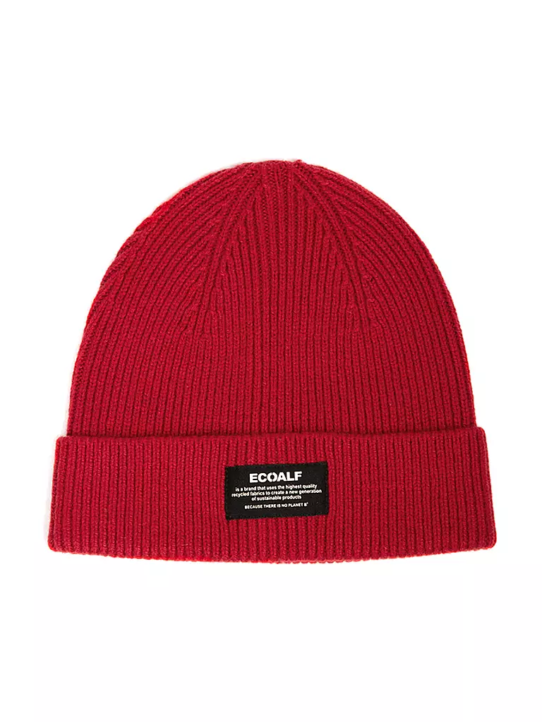 ECOALF | Bonnet - Calotte | dunkelrot