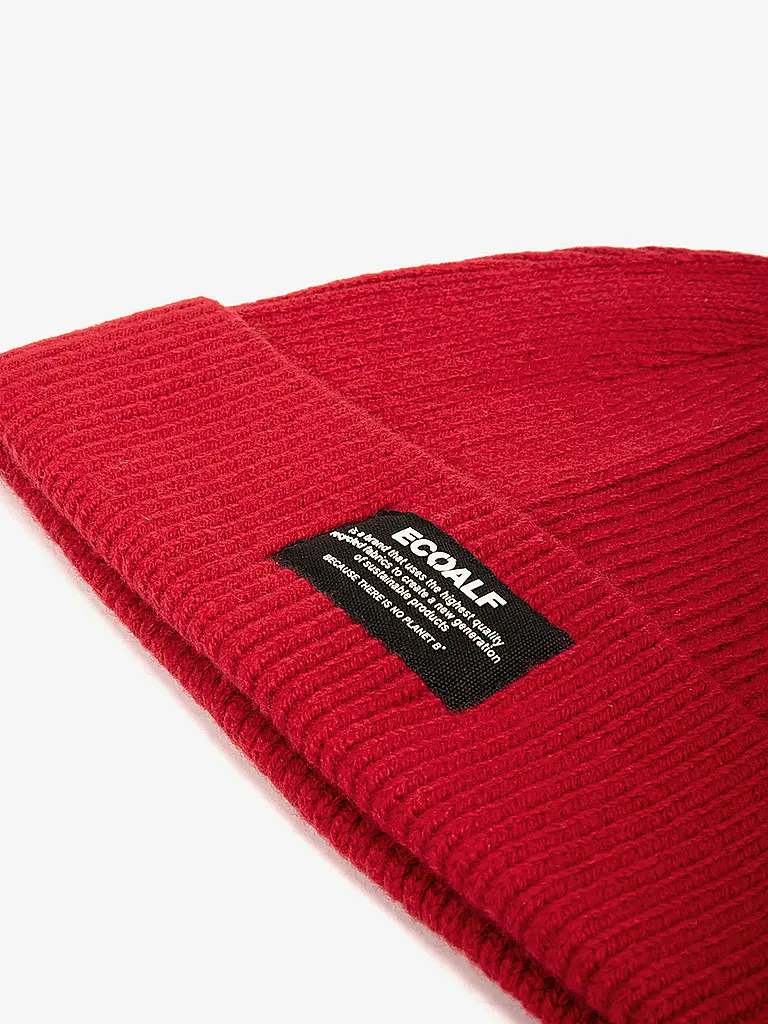 ECOALF | Bonnet - Calotte | dunkelrot