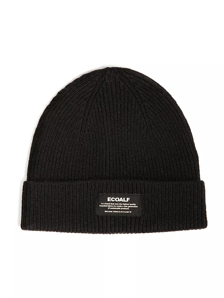 ECOALF | Bonnet - Haube WOOLALF | schwarz