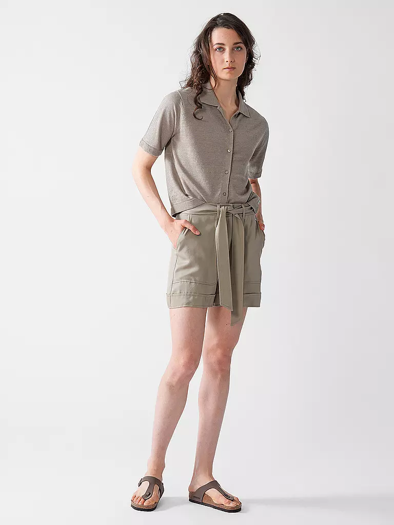 ECOALF | Cardigan JUNIPERALF | olive