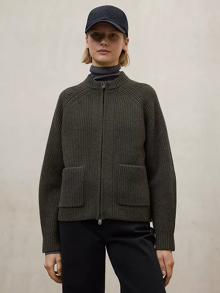 ECOALF | Cardigan LILIUM | olive