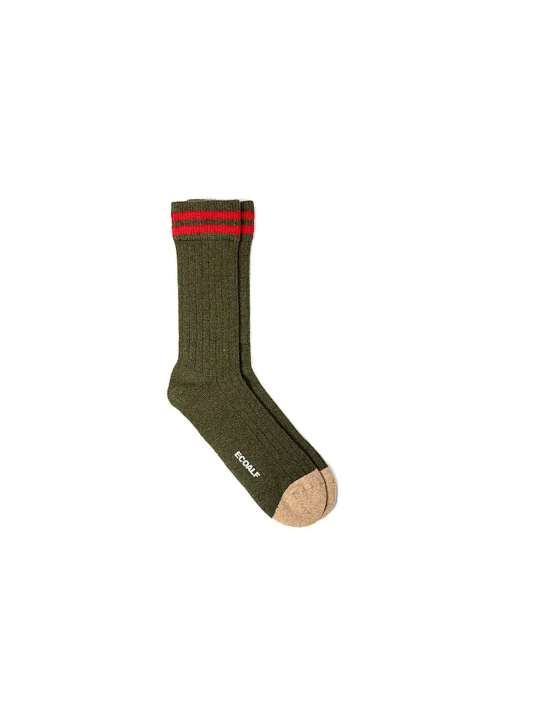 ECOALF | Chaussettes MOUNTAIN kaki | Olive