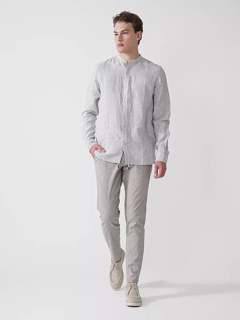 ECOALF | Chemise en lin coupe regular DAVIDALF | Blanc