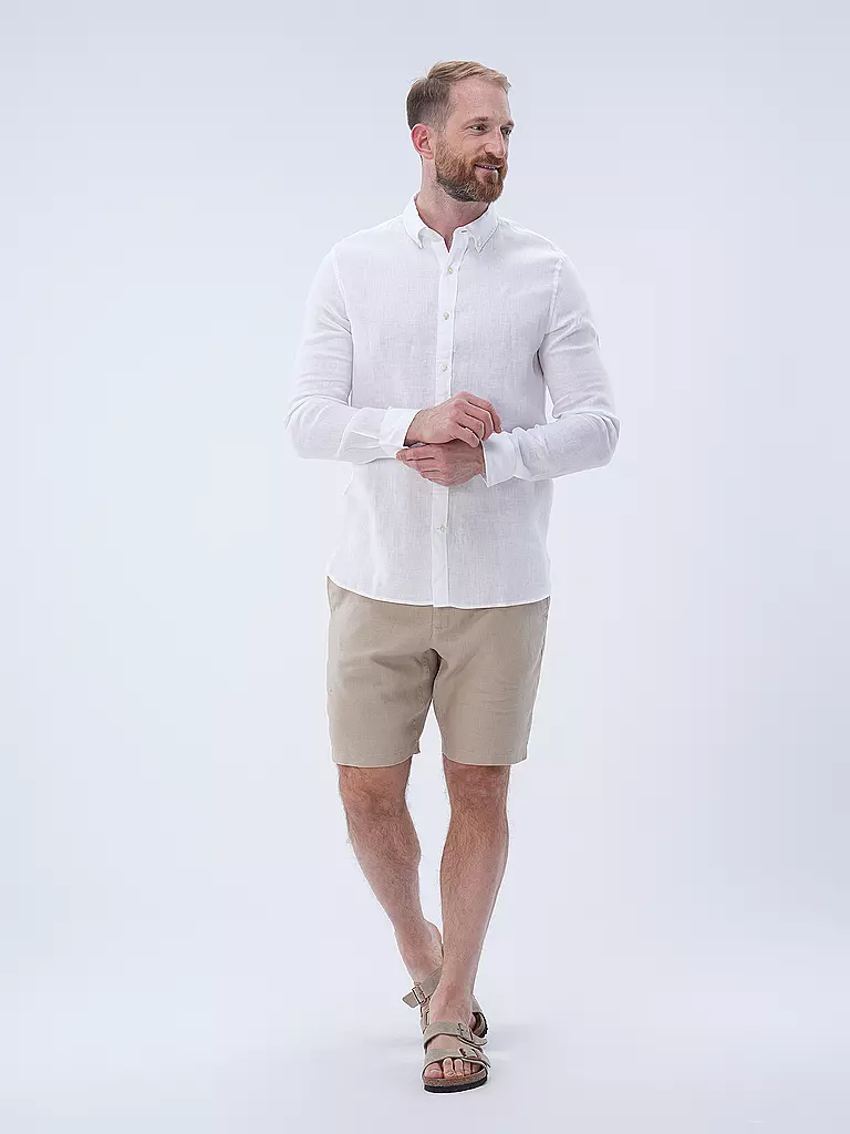 ECOALF | Chemise en lin MALIBUALF | weiss