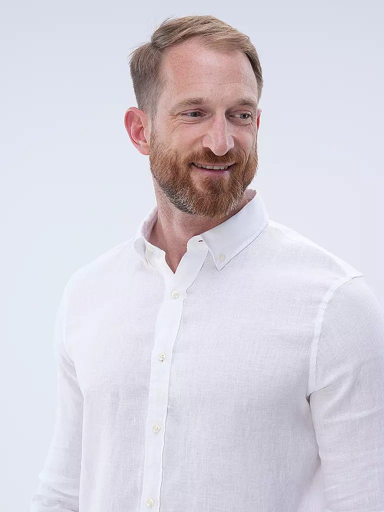 ECOALF | Chemise en lin MALIBUALF | weiss