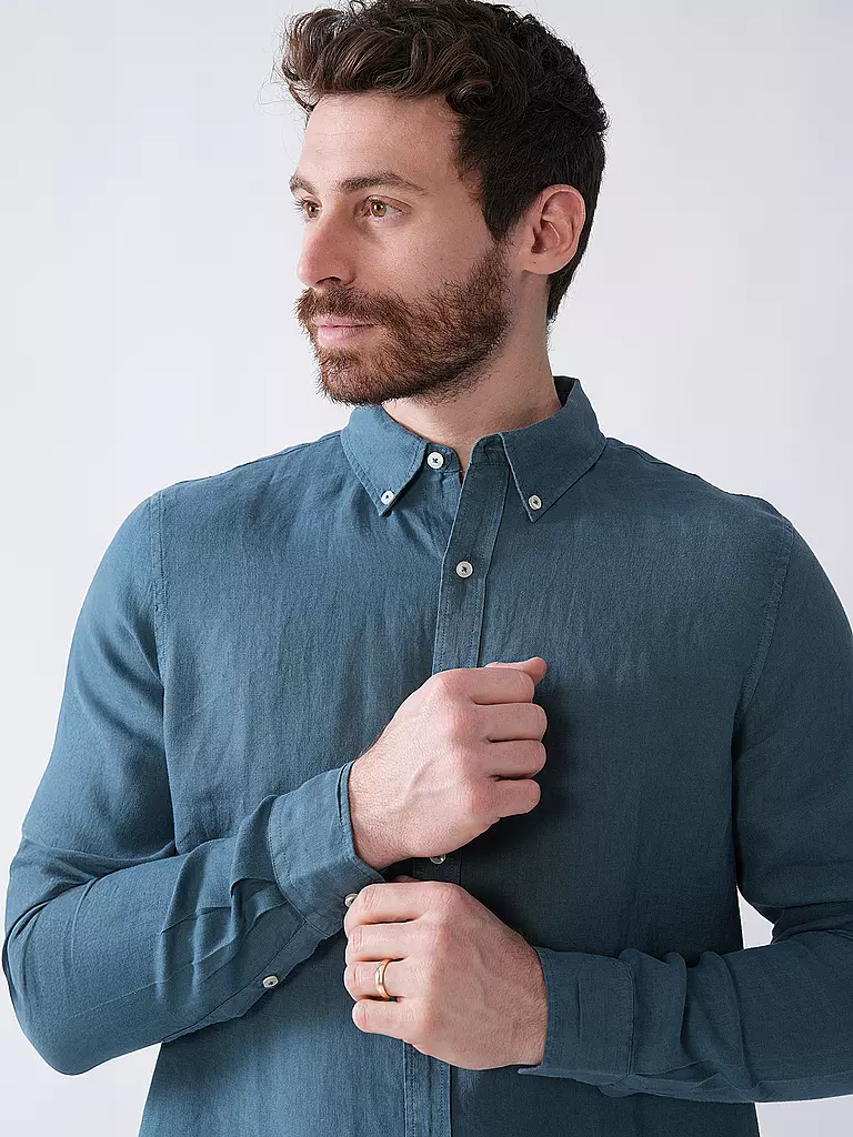 ECOALF | Chemise en lin MALIBUALF | blau