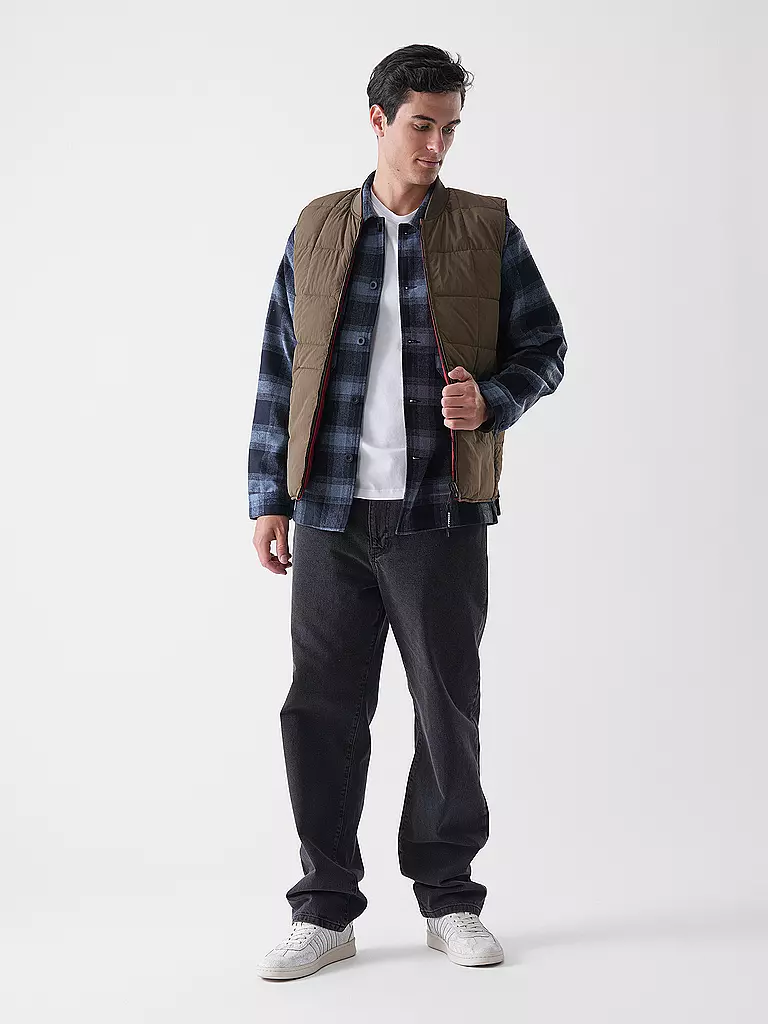 ECOALF | Gilet matelassé | dunkelrot