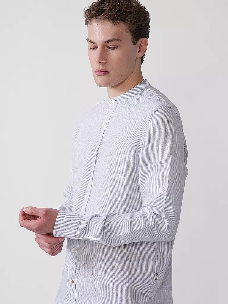 ECOALF | Leinenhemd Regular Fit DAVIDALF  | Blanc