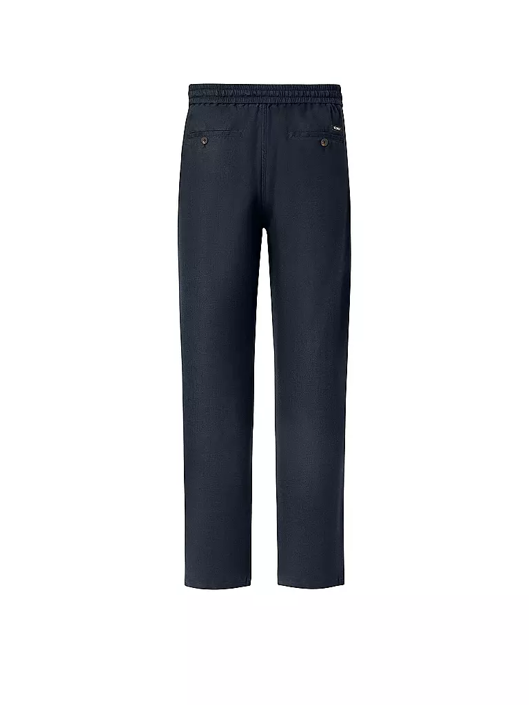 ECOALF | Leinenhose ETHICALF | dunkelblau