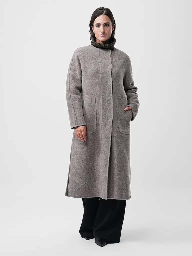 ECOALF | Manteau en laine HENG | beige