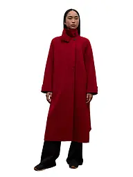 ECOALF | Manteau en laine LORA | Rouge