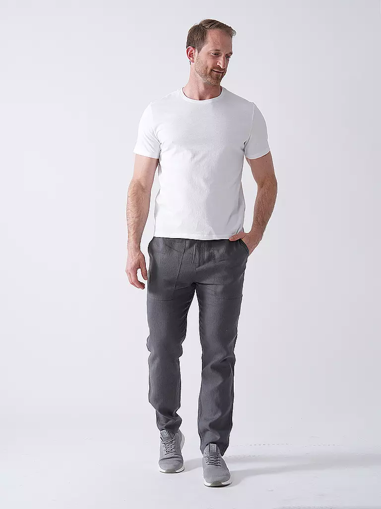 ECOALF | Pantalon en lin ETHICALF | grau