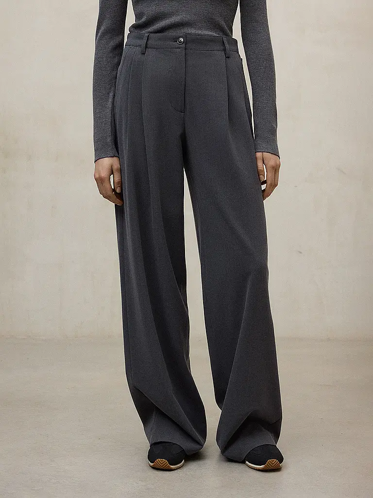ECOALF | Pantalon Marlene MIEL | Gris