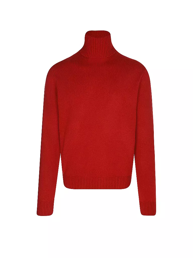 ECOALF | Pull à col roulé | dunkelrot