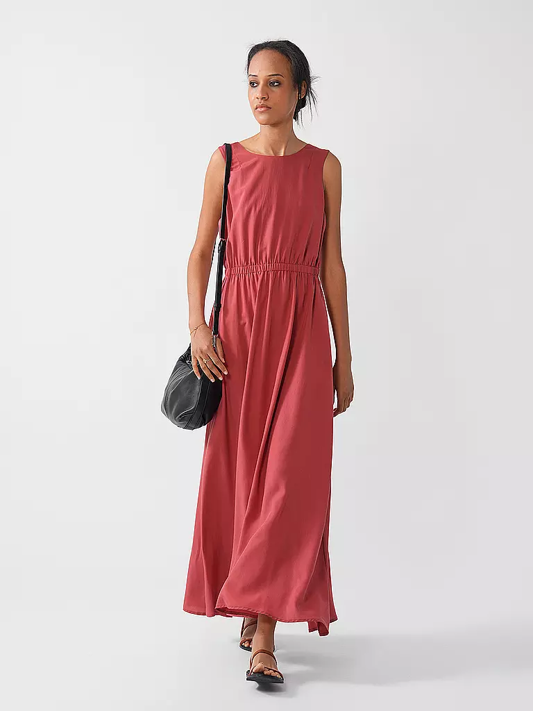ECOALF | Robe midi KARLALF | rot
