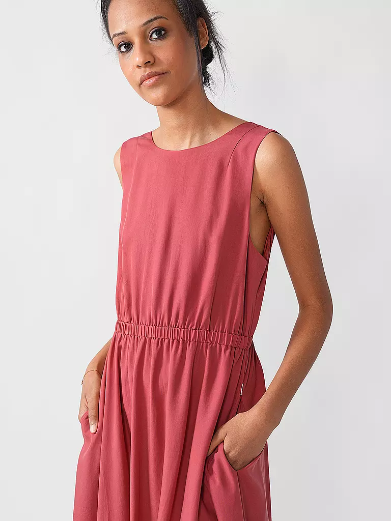 ECOALF | Robe midi KARLALF | rot