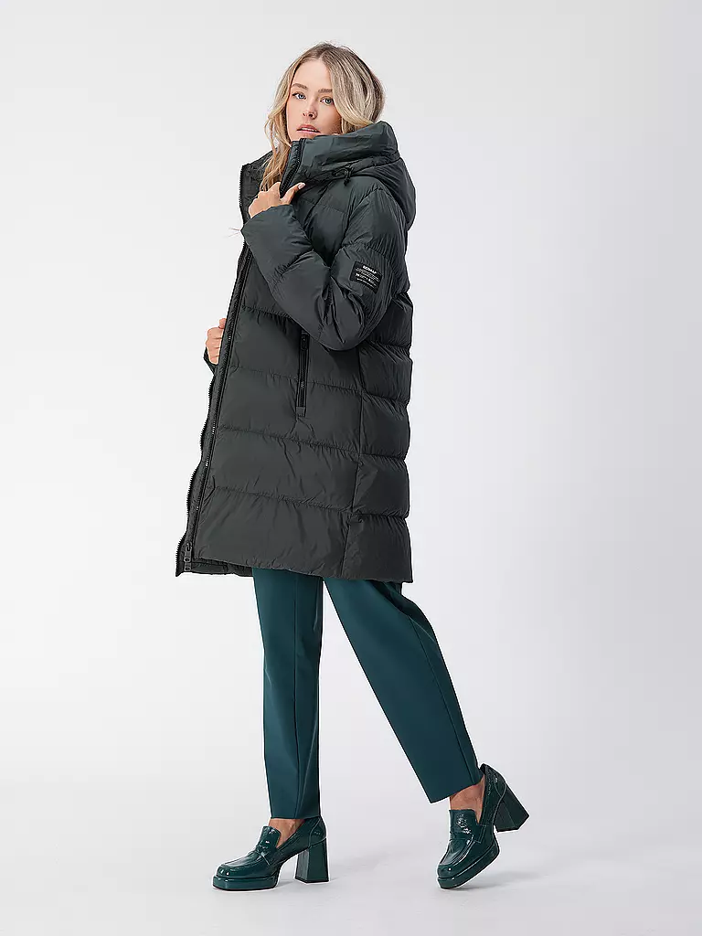 ECOALF | Steppjacke MANLIEALF | dunkelgrün