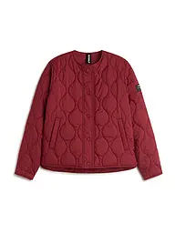 ECOALF | Veste matelassée légère MUSA ONION | Rouge foncé
