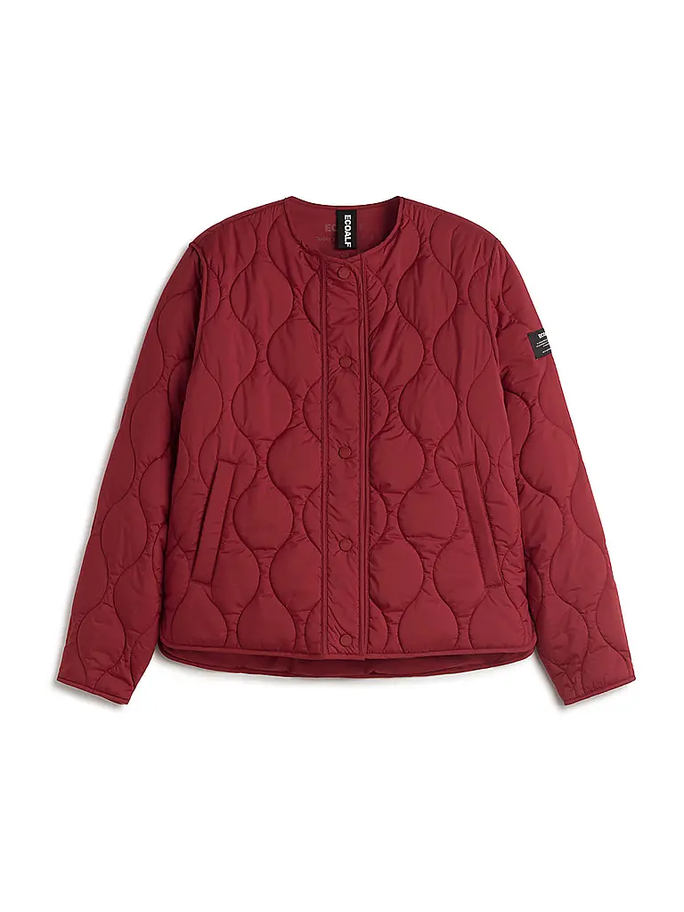 ECOALF | Veste matelassée légère MUSA ONION | dunkelrot