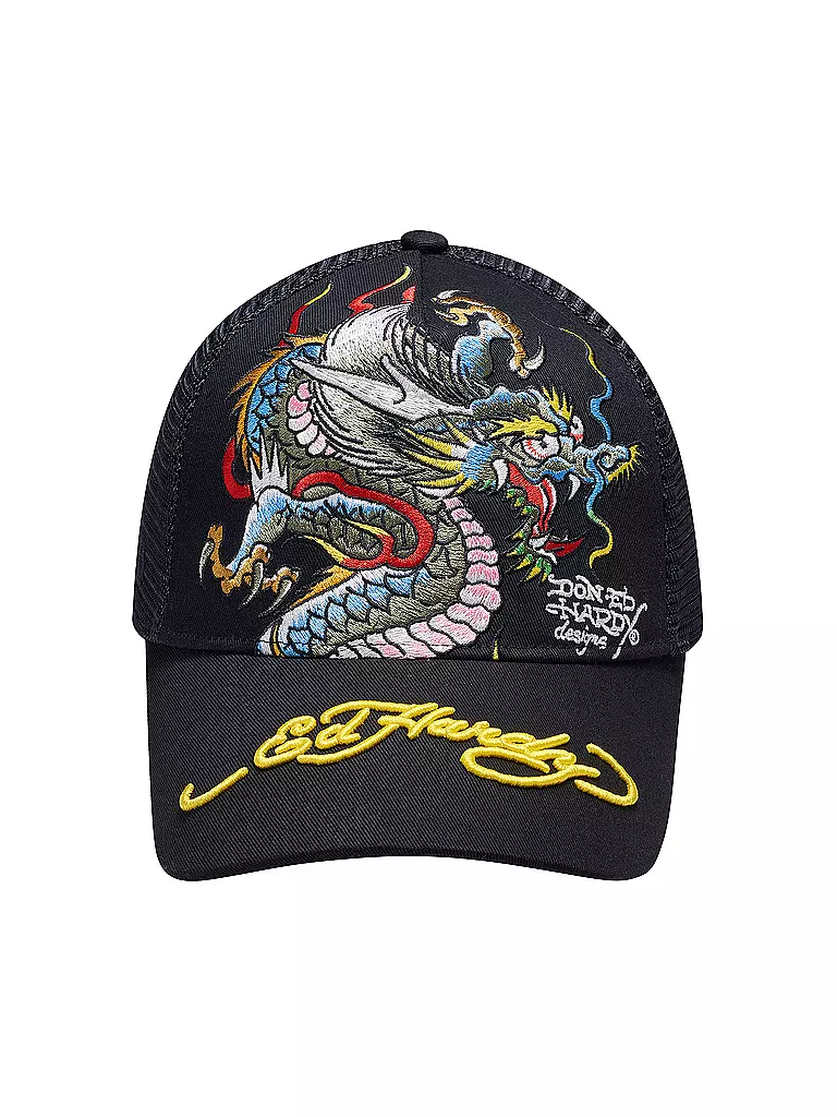 ED HARDY | Kappe GIANT DRAGON  | Noir