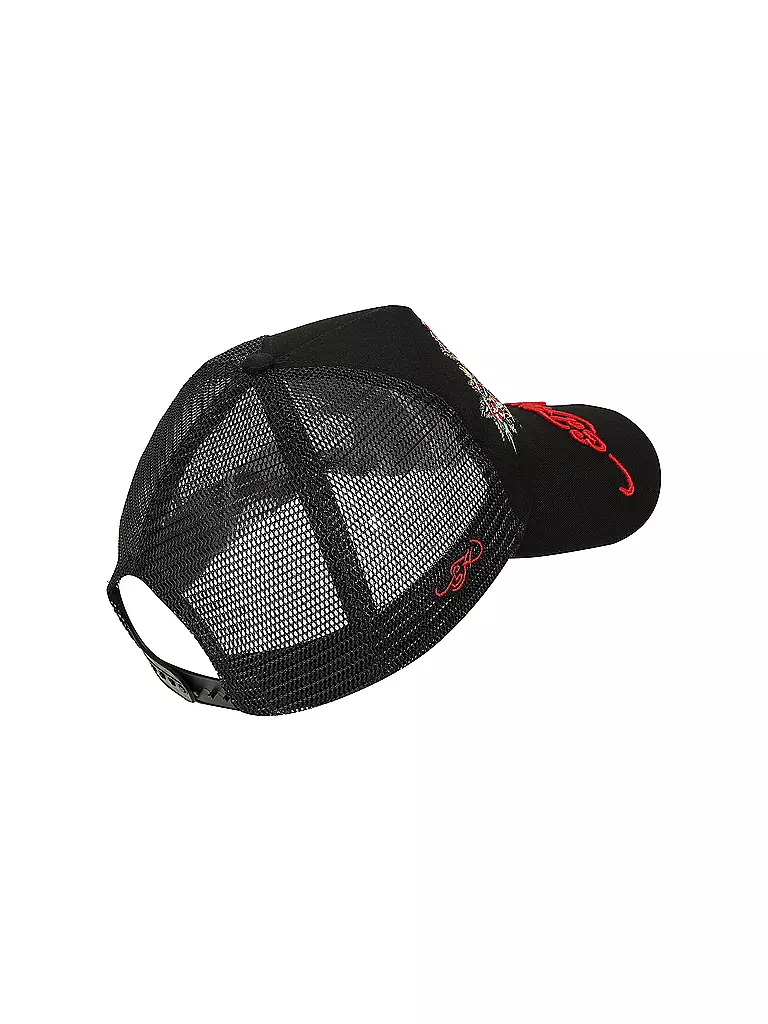 ED HARDY | Kappe SKULL-ROSE | Noir