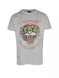 ED HARDY | T-Shirt TIGER VINTAGE | Gris clair