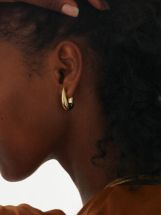 EDBLAD | Boucles d'oreilles CREST HOOPS Large Or