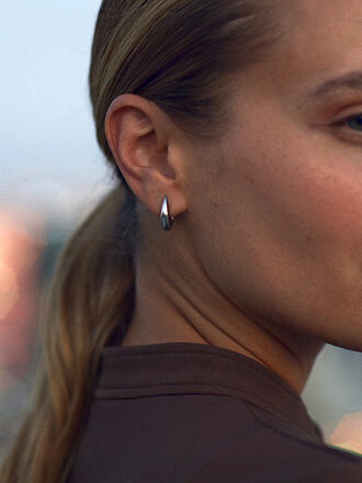 EDBLAD | Boucles d'oreilles CREST HOOPS Small Steel