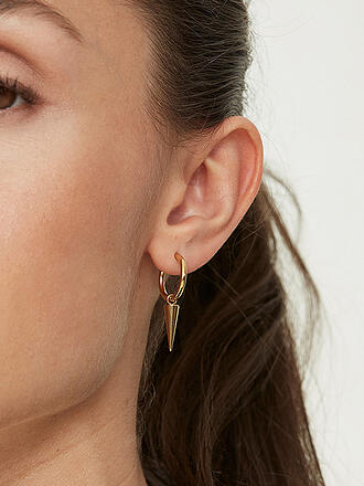 EDBLAD | Boucles d'oreilles PEAK HOOPS Or